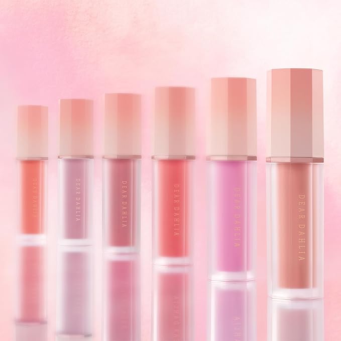 DEAR DAHLIA Petal Blur Cream Blush – Multi-Use, High-Pigment, Lightweight & Long-Lasting, Petal-Smooth Finish, Vegan & Cruelty-Free, for Sensitive Skin, 4g – MELLOW