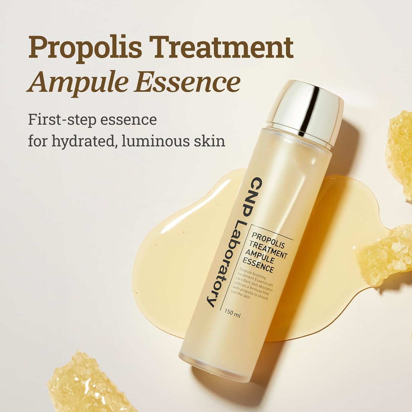 CNP Honey Glow Booster Toner (5.07 fl. oz) - Hydrating Honey Ceramide Toner with Propolis Extract & Hyaluronic Acid, Soothing, Nourishing, for Glass Skin, Gifts for Women, Korean Skin Care