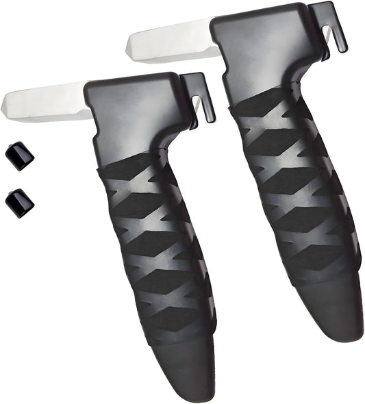 Car Door Handle for Elderly, 3-in-1 Multifunctional Handle Assist, Ultra Grip Mobility Handle for Car, Portable Vehicle Support Door Assist Bar, Max Load 500 Lbs, Anti-Slip Design, Black