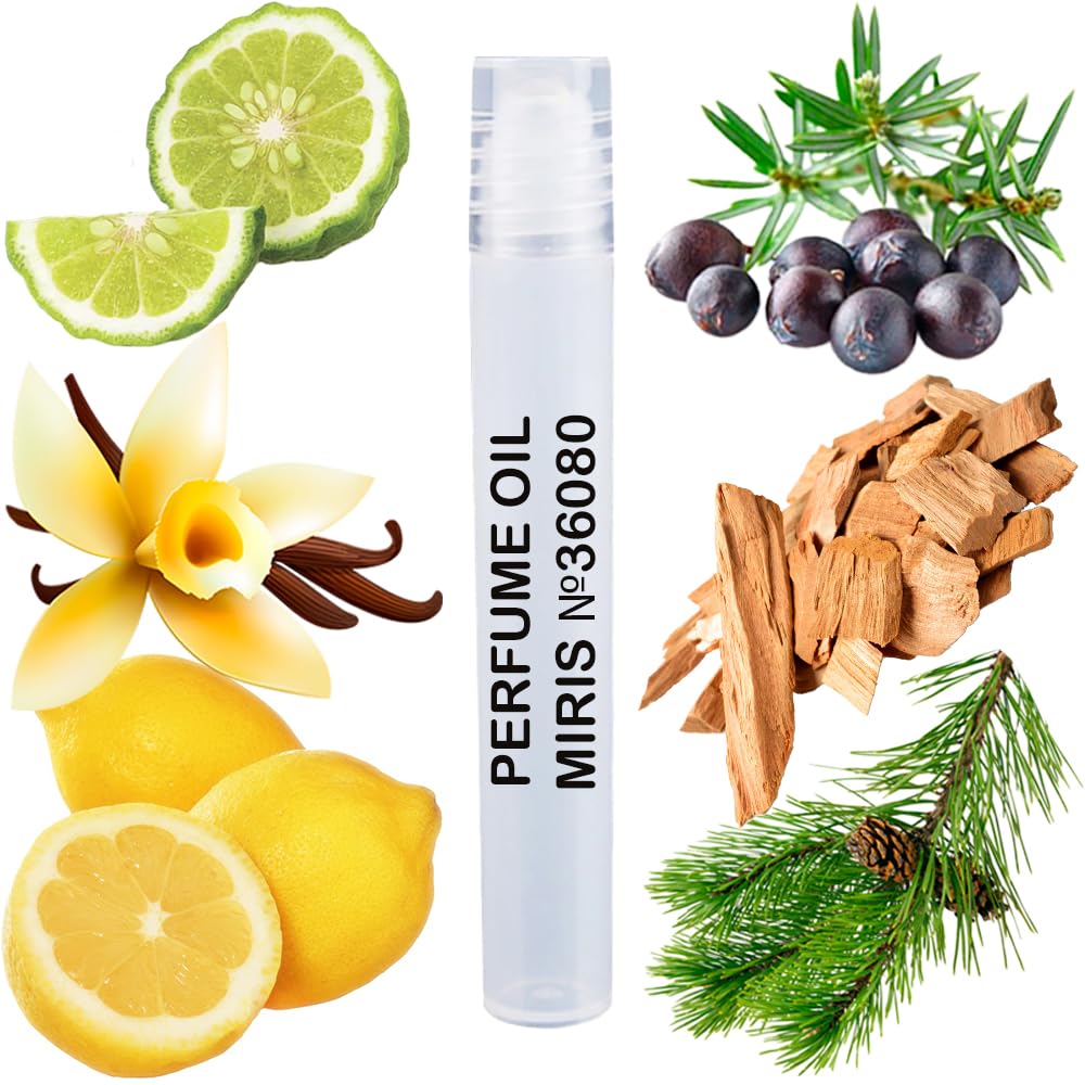 MIRIS Perfume Oil No. 36080, Inspired by Gypsy Water, Long-Lasting Unisex Roll-On For Women and Men, Rollerball 0.34 Fl Oz / 10 ml