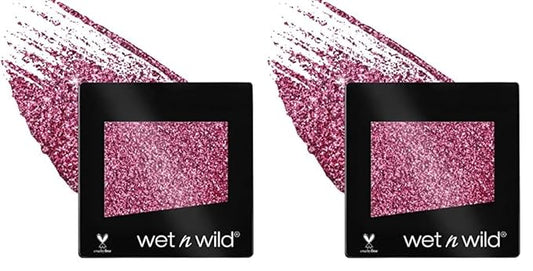 wet n wild Color Icon Glitter Eyeshadow Shimmer Groupie (Pack of 2)