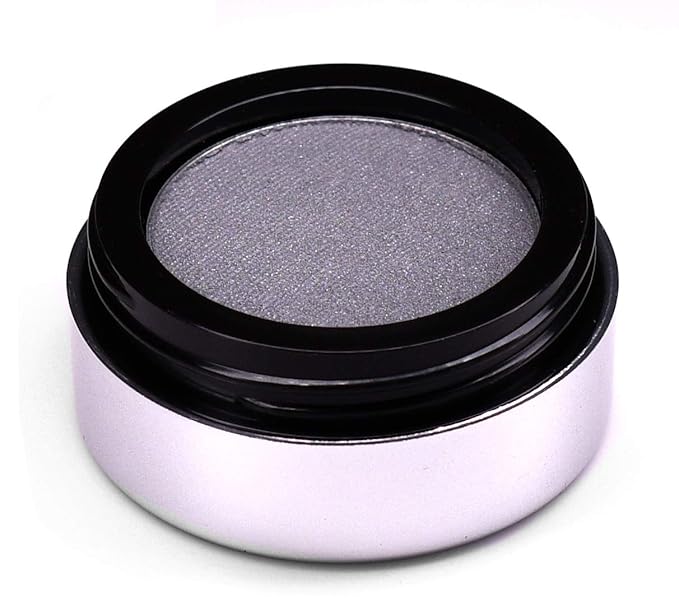 Sexy Smoke Dark Grey Iron Charcoal Matte Pressed Powder Single Vegan Eyeshadow; Talc, Paraben & Cruelty Free