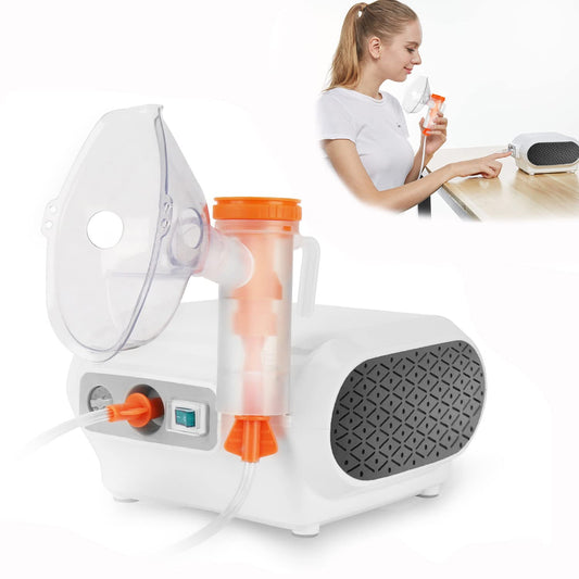 Freeway Compresor Nebulizer, Nebulizer Machine with 1 Set Acessory, Jet Nebulizers Personal Steam Inhaler for Kids Adults