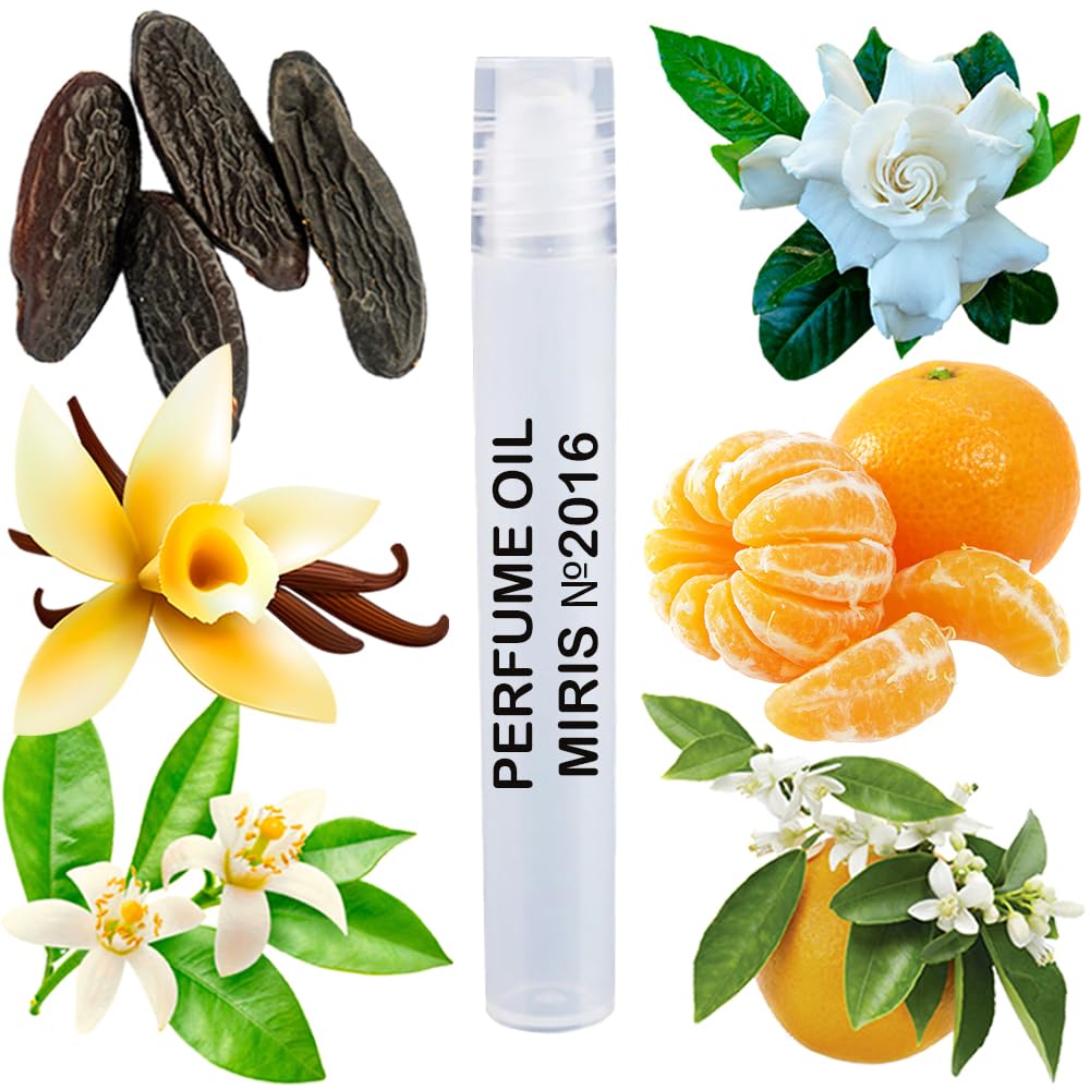 MIRIS Perfume Oil No. 2016, Inspired by Addict Eau Fraiche 2004, Long-Lasting Women Roll-On, Rollerball 0.34 Fl Oz / 10 ml