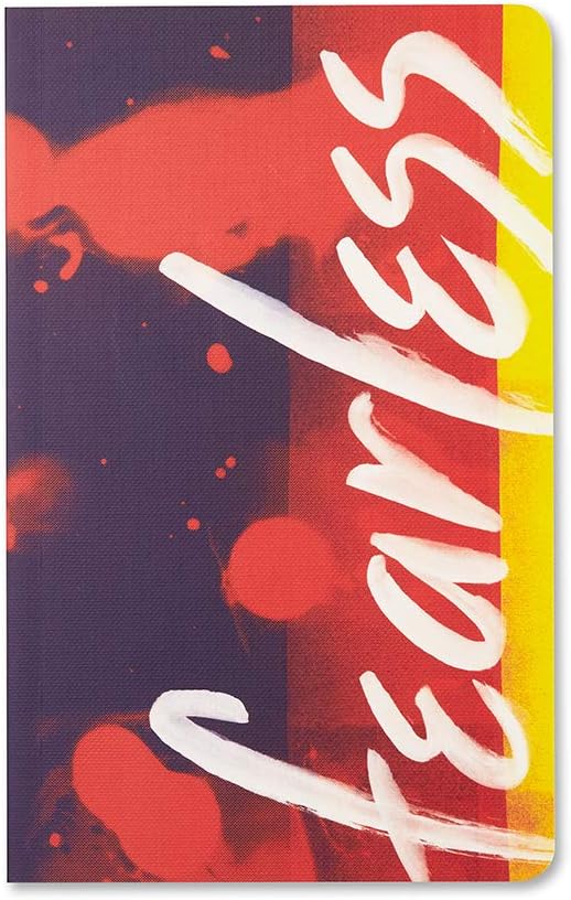 Compendium Softcover Journal - Fearless – A Write Now Journal with 128 Lined Pages, 5″W x 8″H