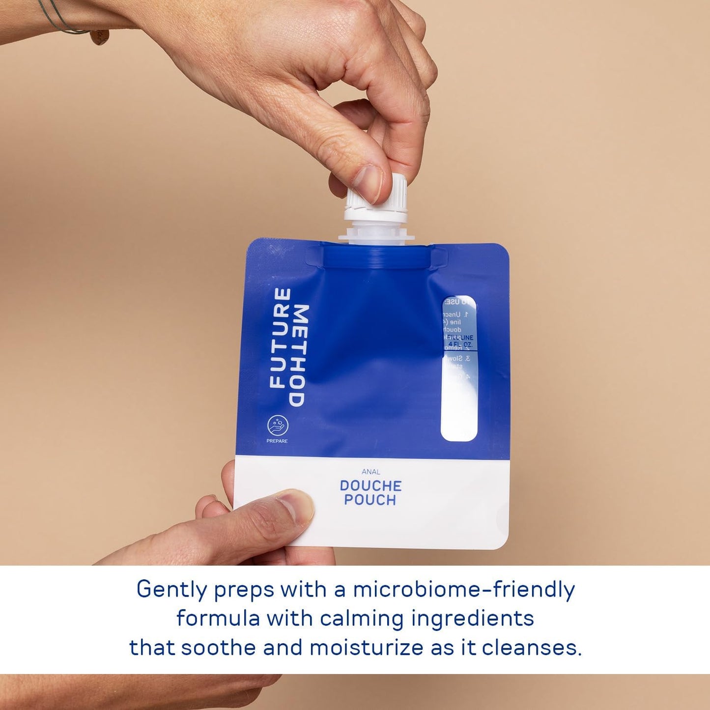 Anal Douche Kit 200ml - Disposable Intimate Wash - All-in-1 Anal Cleaner with Isotonic and Iso-Osmolar Solution - Hydrating and Calming Gentle Care for Safe and Confident Play, (Pack of 2)