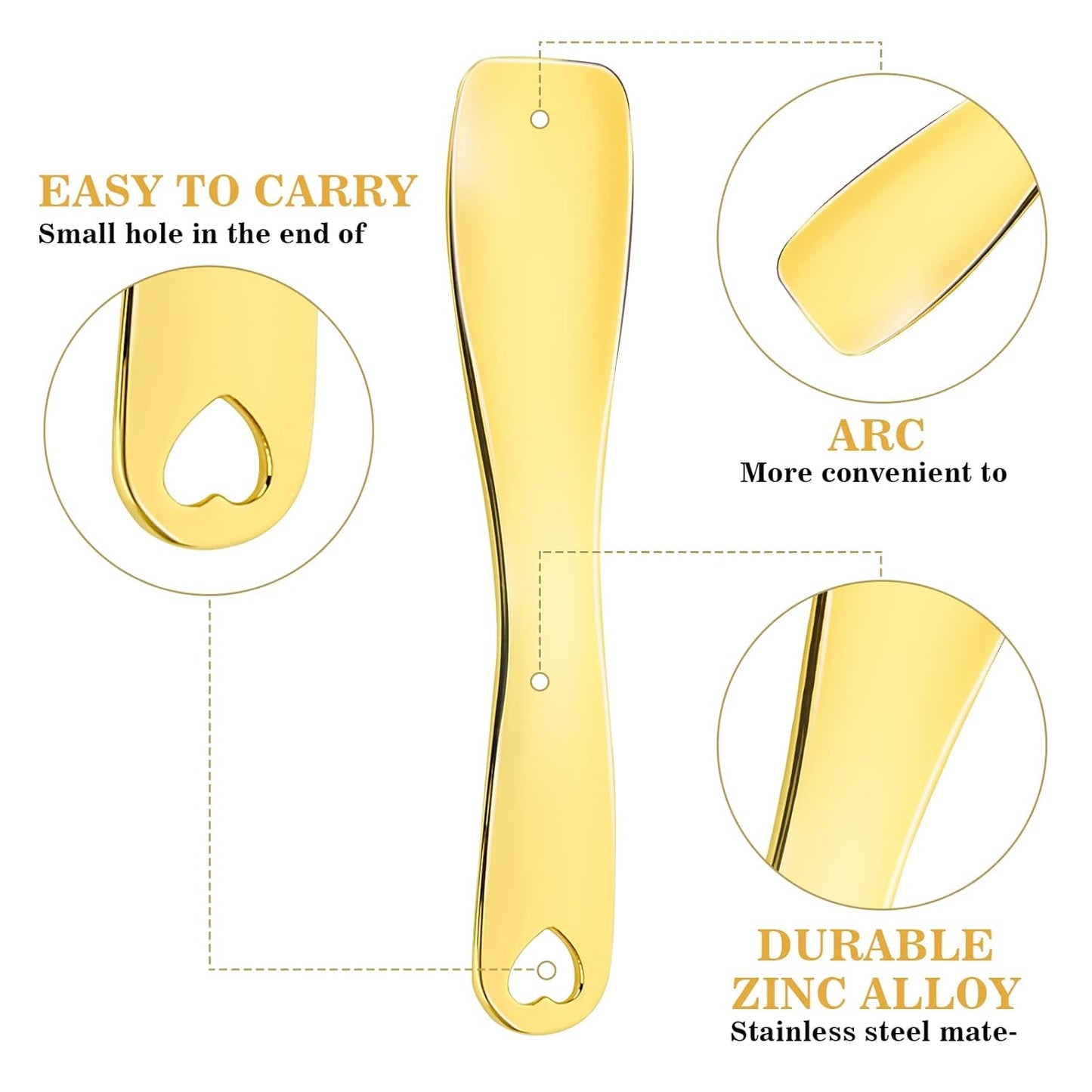 3 PCS Metal Cosmetic Spoon Skincare Spatula Stick Applicator Beauty Spa Mini Spoon Skin Care Facial Cream Mask Scoop Makeup Tools for Facial DIY Mask Mixing