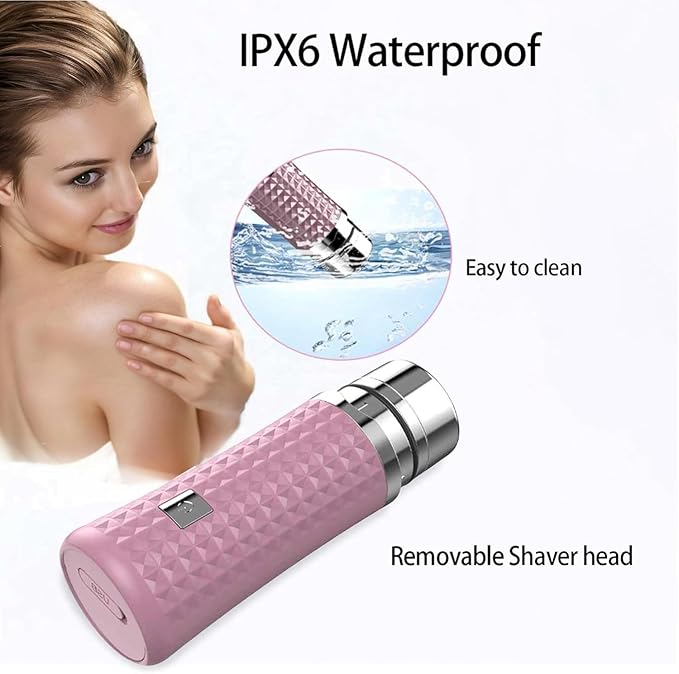 Mini Razors for Women, Upgraded Portable Powerful Electric Razors for Men, Facial Hair Remover for Women, Painless Face Shaver for Travel Office Business Trips