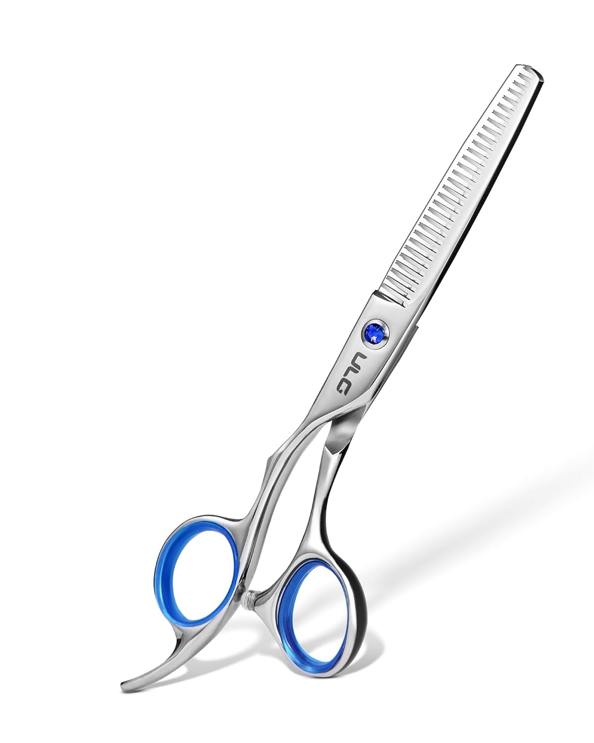 ULG Left-Handed Hair Thinning Scissors, Thinning Shear for Hair Cutting 6.5 inch Professional Barber Scissors Salon Texturizing Shears Made of Japanese Stainless Steel
