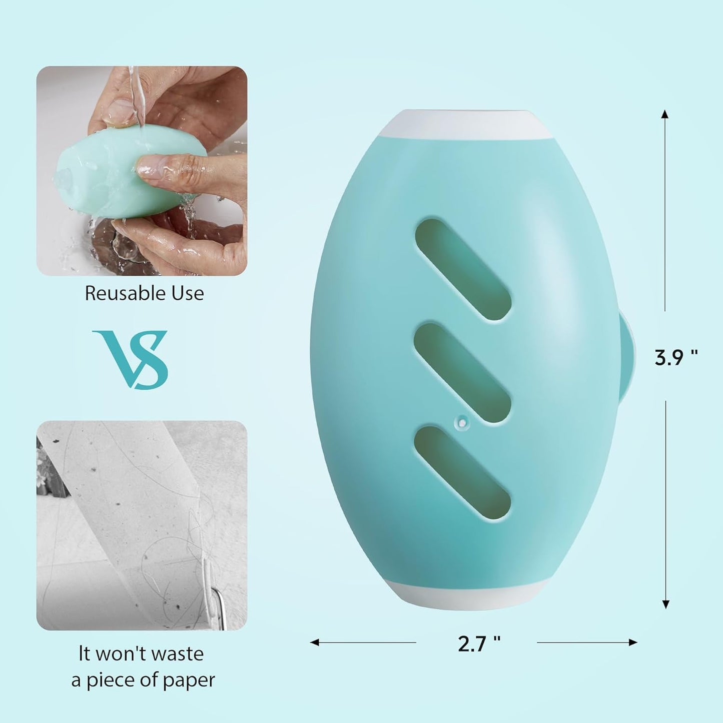 Washable Reusable Gel Lint Roller for Pet Hair，Portable Mini Dog Cat Pet Hair Remover for Clothes，Laundries ，Dust Fuzz Fur -Sticky Cleaner- Small Travel Animal Fur Removal Tool (Green)