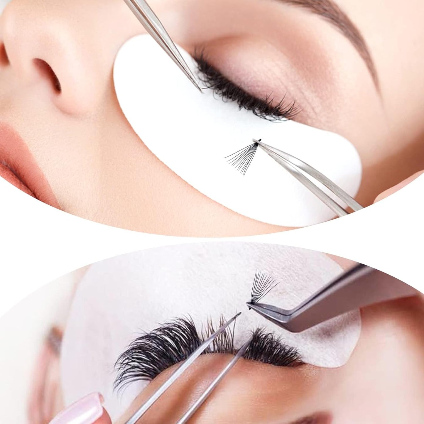 Pre-made Fans for Eyelash Extension 500+8D D Curl Handmade Loose Volume Lashes9-16mm