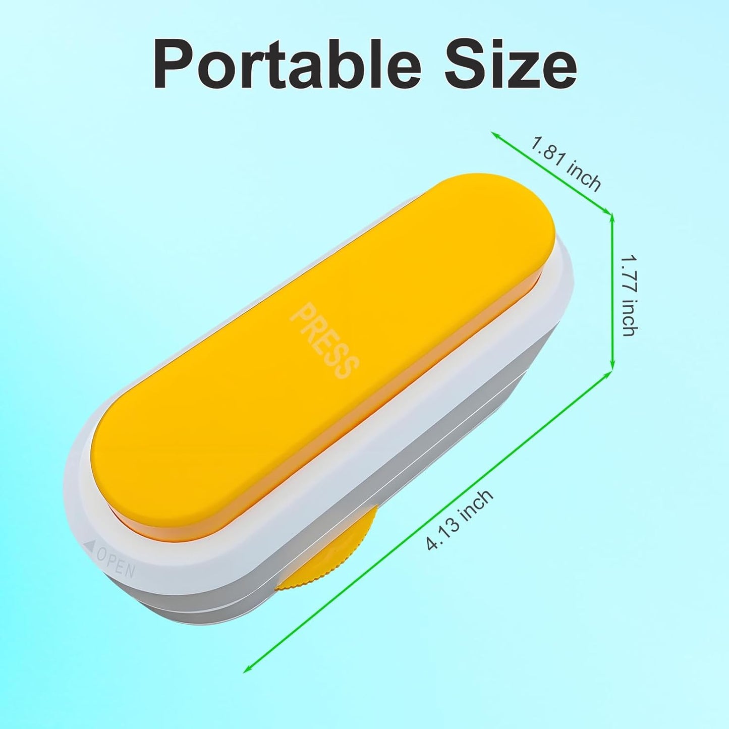 Pill Cutter for Cutting Multiple Pills, Adjustable 1/2 Pill Cutter Splitter for Large, Small and Tiny Pills, with Accurate Centering Device, Hidden but Easy Clean Blade