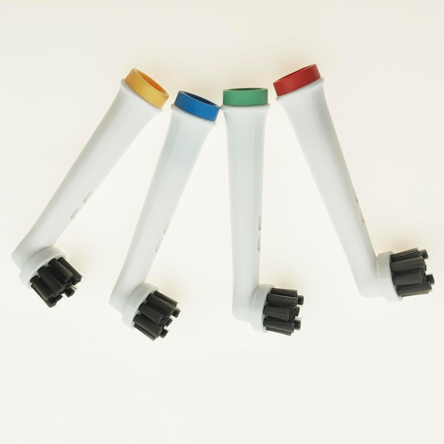 Replacement Toothbrush Heads Compatible with Oral-B Braun Electric Toothbrushes, Black, Bamboo-Charcoal Infused Bristles Refills for 3756 3757 3765 3744 3709 3762 4704 4739 4729 (8)