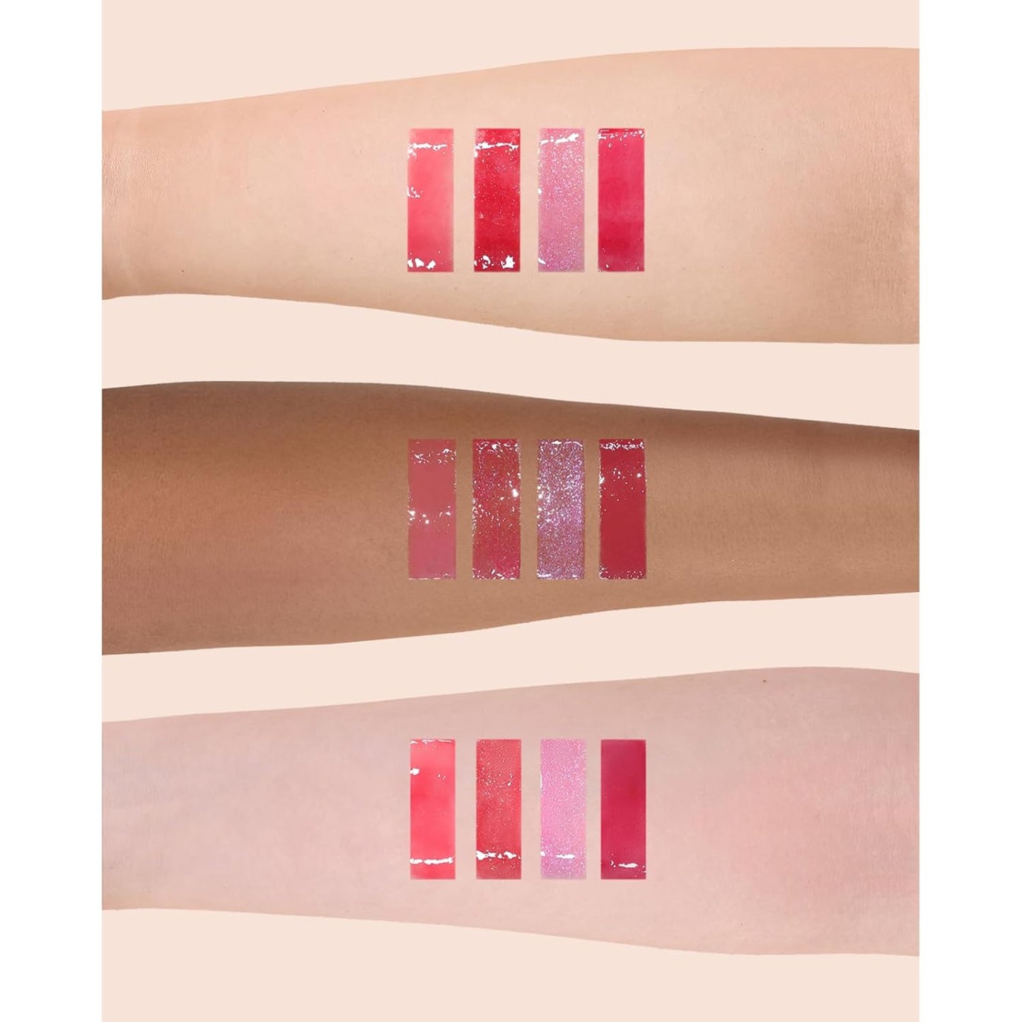 Flower Knows Violet Strawberry Rococo Glowy Lip Gloss,Moisturizing Shine Lip Oil,Hydrating Glitter Lip Plumper Makeup for Girls&Women,Vegan & Cruelty-Free,0.12 Fl Oz,1 Count(G02 Rasberry Booze)