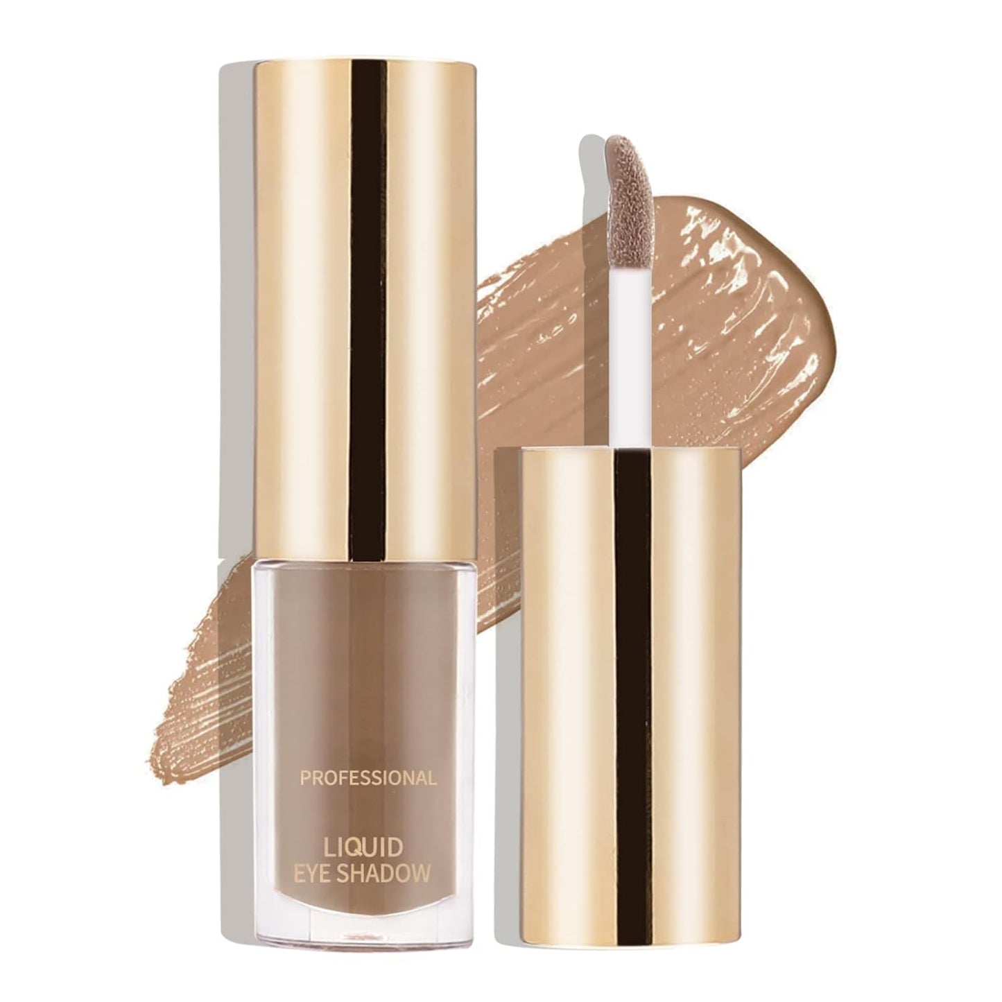 Boobeen Liquid Matte Eyeshadow - Long Lasting Waterproof, Velvet Matte Cream, Neutral Nude Makeup