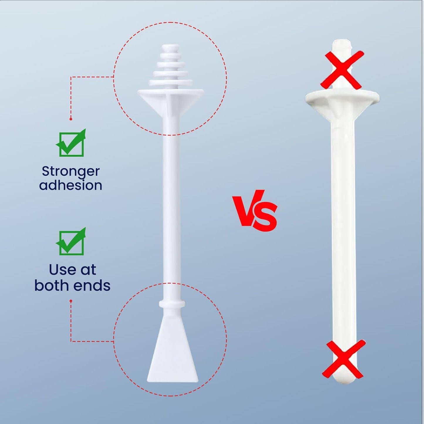 SUERBEATY 60 Pcs Nose Wax Sticks, Hair Wax Applicator with Disposable Spatulas for Nostril Cleaning, Ear Face Hair Removal for Men Women, Painless