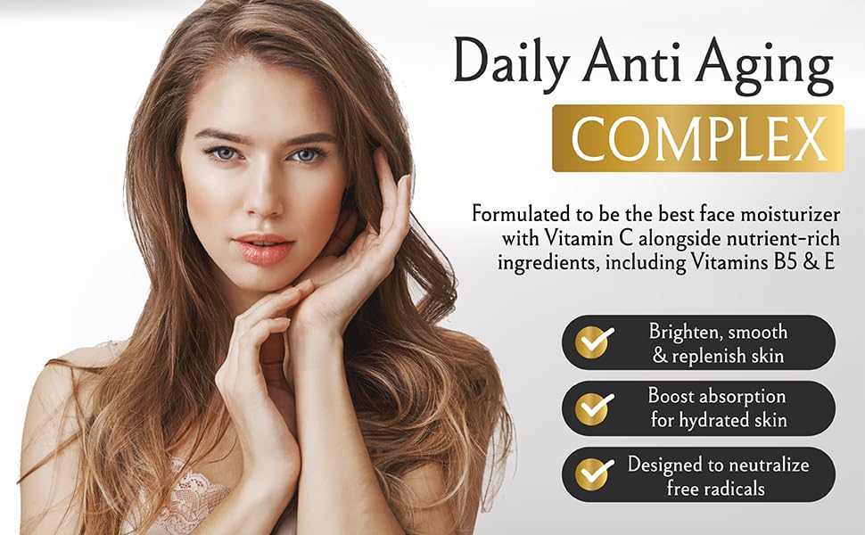 Vitamin C & Propolis Serum with SPF 35 – Daily Defense Brightening & Hydrating Antioxidant Face Serum for Sensitive Skin, Anti-Aging & Sun Protection