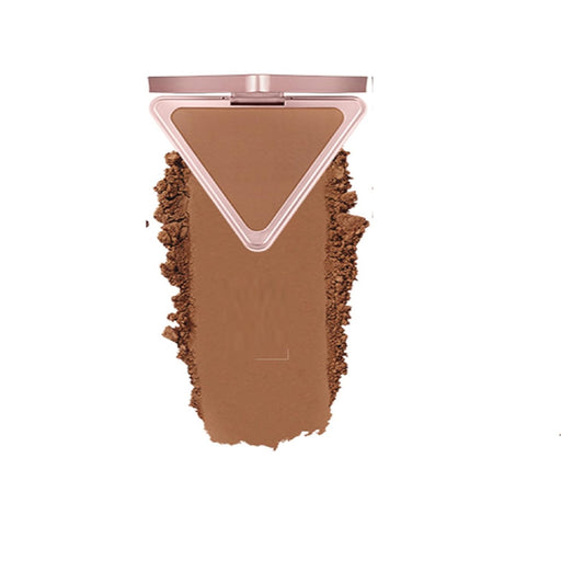 MAEPEOR Matte Bronzer Powder 5 Colors Buildable Natural Contour Bronzer Palette Long Lasting Setting Face Bronzered Powder (03 Tan)