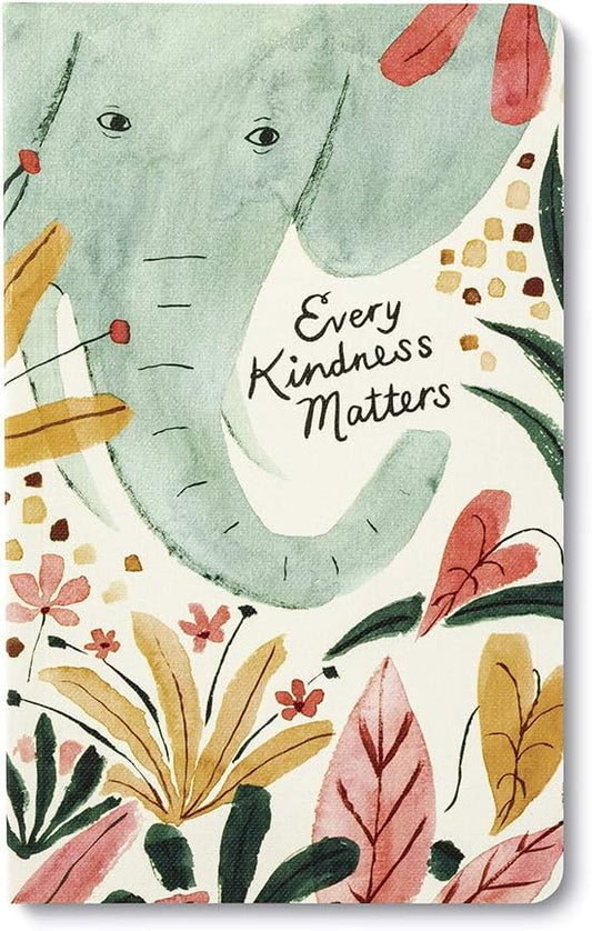 Compendium Softcover Journal - Every Kindness Matters – A Write Now Journal with 128 Lined Pages, 5″W x 8″H