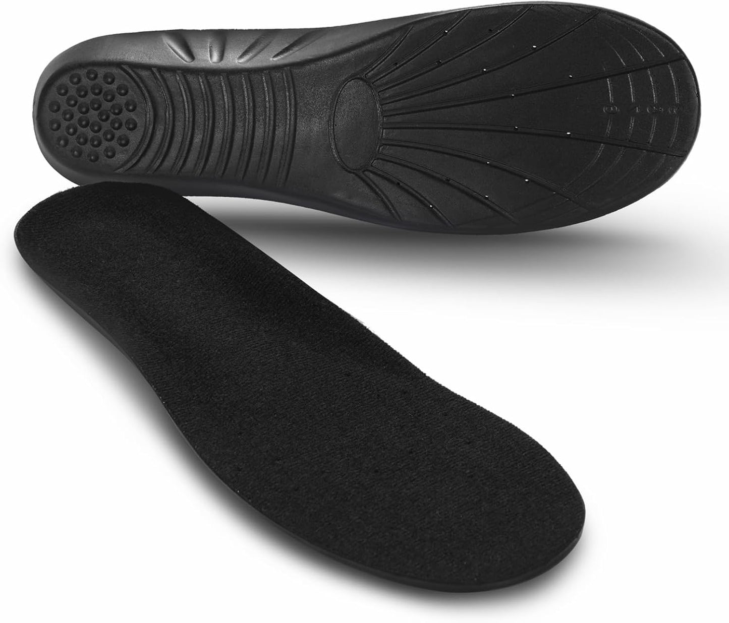 Shoe Insoles, Memory Foam Insoles, Providing Excellent Shock Absorption and Cushioning for Feet Relief, Comfortable Insoles for Men and Women for Everyday Use,(L [US M: 9.5-12.5/W: 10.5-13.5])