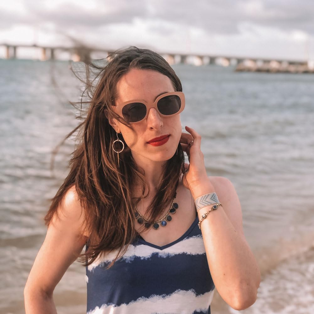 Blisslets Acupressure Relief Band - Cartagena Collection - Parentage (Blue/Camel, Less Than 5 5/8")