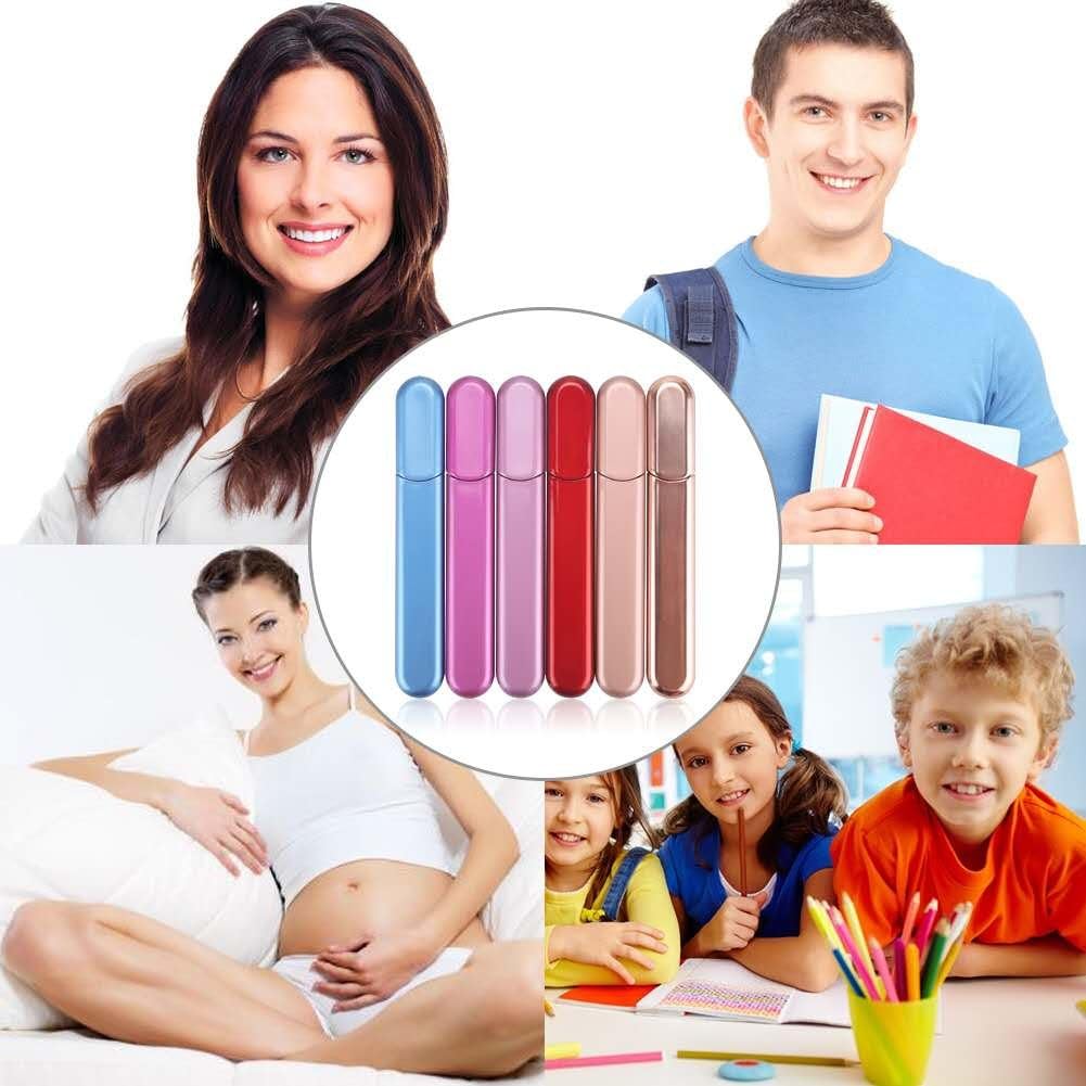 Premium Glass Nail File with Case, Crystal Diamond Salon Best Beauty Nail Buffer for Natural and Acrylic Nails Christmas Gift for Woman and Man,Light Purple