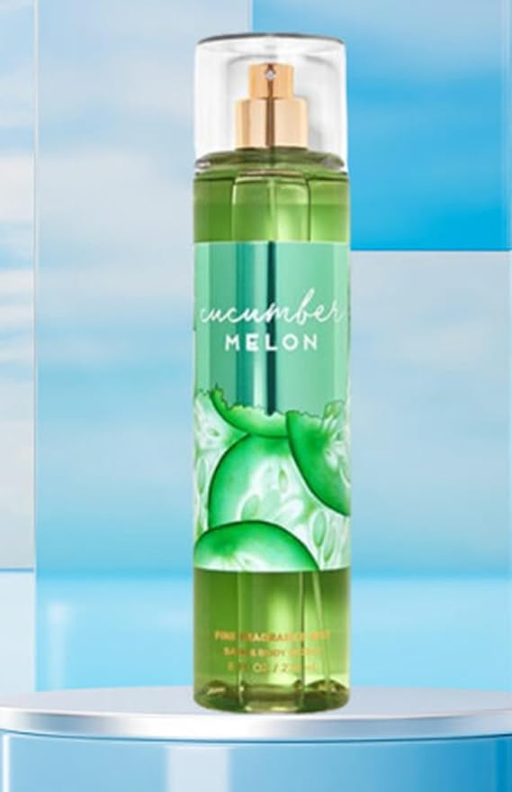 Bath and Body Works Cucumber Melon Fragrance Mist Splash by Jubujub