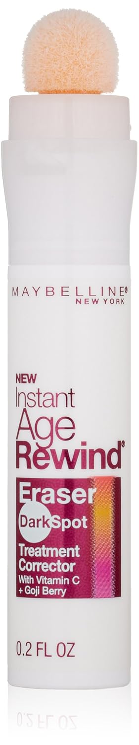 Maybelline New York Instant Age Rewind Eraser Dark Spot Concealer Plus Treatment, Medium/Deep, 0.2 Fluid Ounce