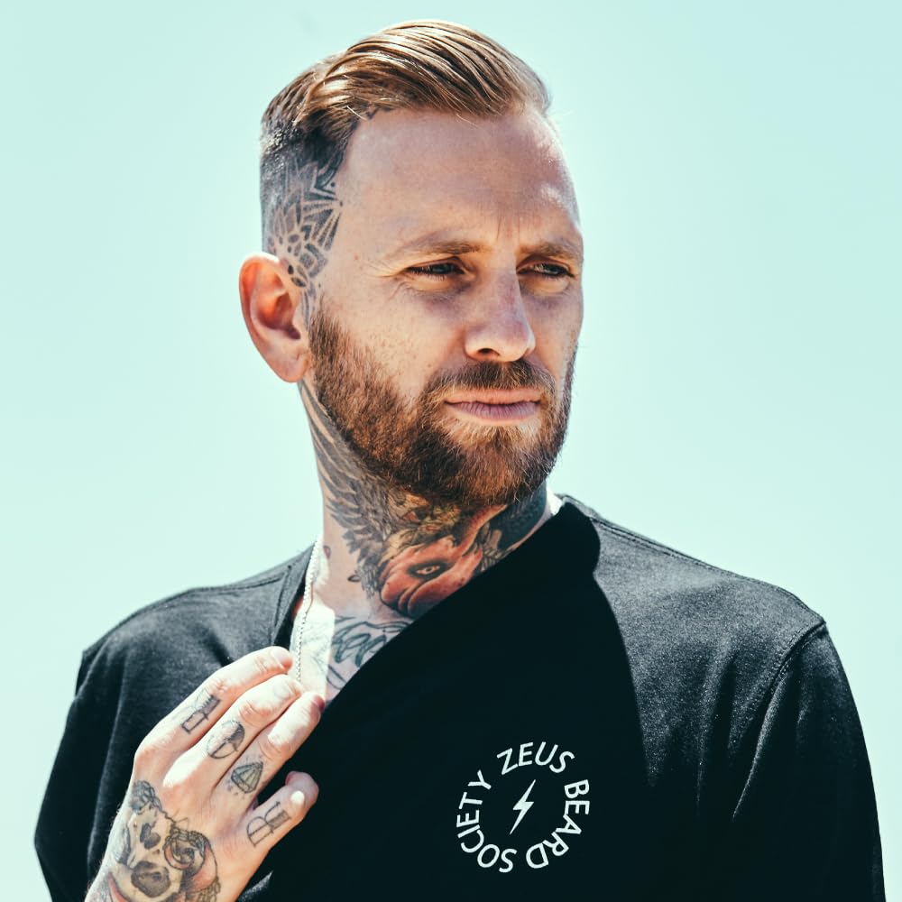 ZEUS Charcoal Face Wash for Men | Daily Facial Cleanser for Oily Skin, Blackhead Removal, & Deep Pore Cleansing | Detoxifying & Exfoliating | Made in USA