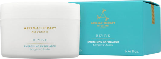 Aromatherapy Associates Revive Energizing Exfoliator. Invigorating Body Scrub for Radiant and Smooth Skin. Made with Rosemary, Juniper Berry and Grapefruit Essential Oils (6.76 oz)