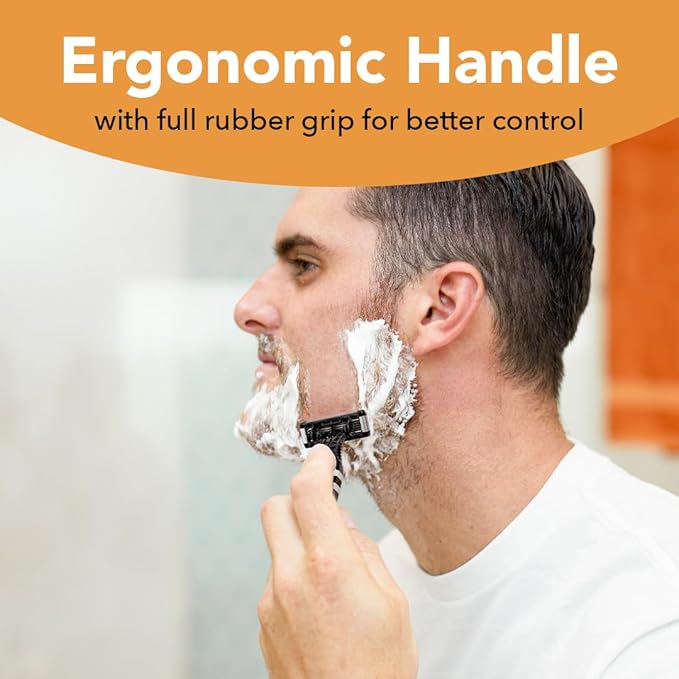 BIC Flex 5 Disposable Men's Razors, 5 Blade Razors for Smooth Shaving Experience, 6-Pack, Ideal Men's Razor Gift Set