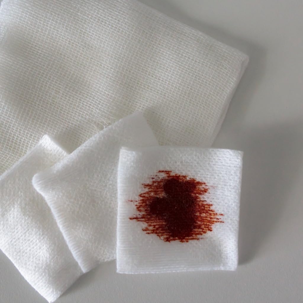 Non-Sterile Gauze Pad - Non-Woven 4 Ply Highly Absorbent Gauze Pad Dressing Sponges- Great for First Aid Medical, Dental and Wound Care, Prepping, Scrubbing & Cleaning (4x4 (600 Count))