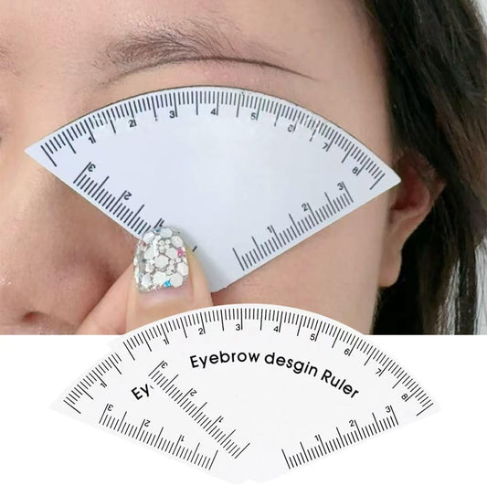Eyebrow Stencils for Women Shaping, Instant Brow Shaper Kit Template DIY Tool for Fast Shaping, One-Second Brow Outline Guide (2pcs)