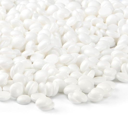 SUERBEATY Hard Wax Beads for Nose Ear Hair Removal, Nose and Ear Wax Kit for Men or Women, Refill Wax Beads for Eyebrow, Lip, Face, Creamy Scent, Painless, Portable, 100g