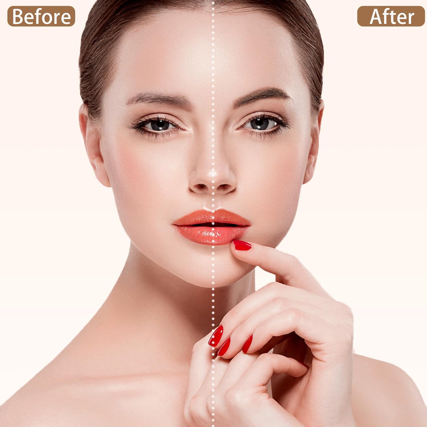 Eyebrow Pen,2-in-1 Waterproof Eyebrow Pencil with 4 Tip Microblading Brow Pen and Ultra-Precise Brow Pencil,with Dual-ended Eyebrow Brush,Eyebrow Makeup for Natural Looking - Soft Brown