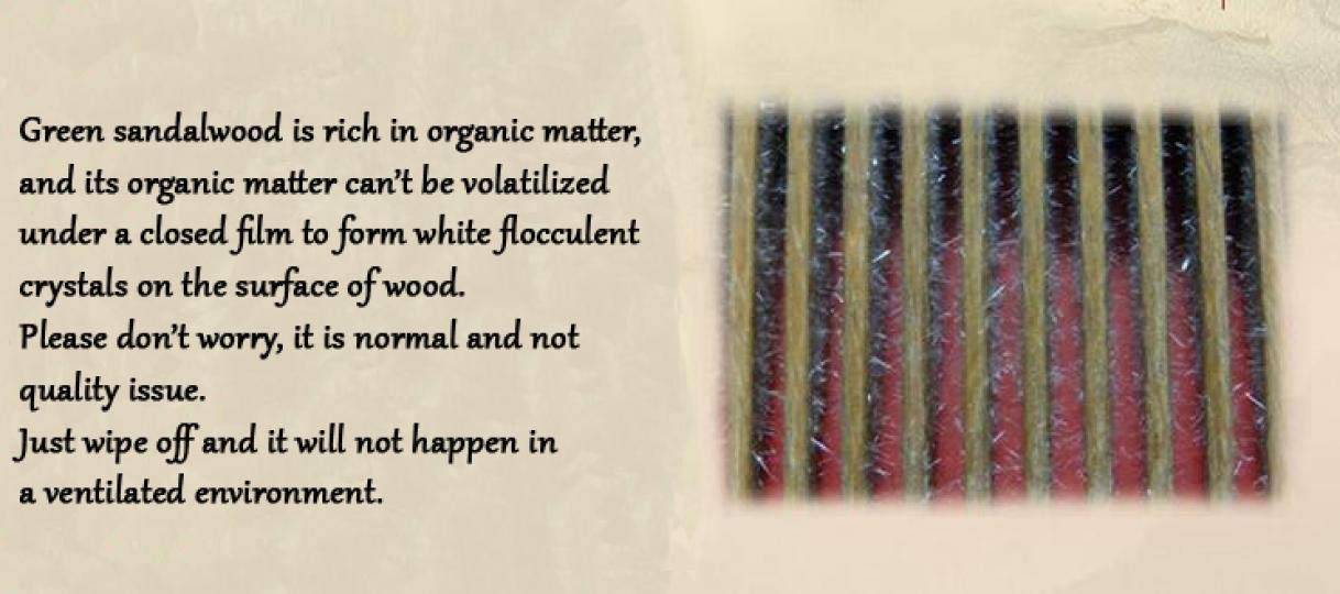 Louise Maelys Wood Hair Comb Fine Tooth Anti-static Hair Combs for Thick Hair