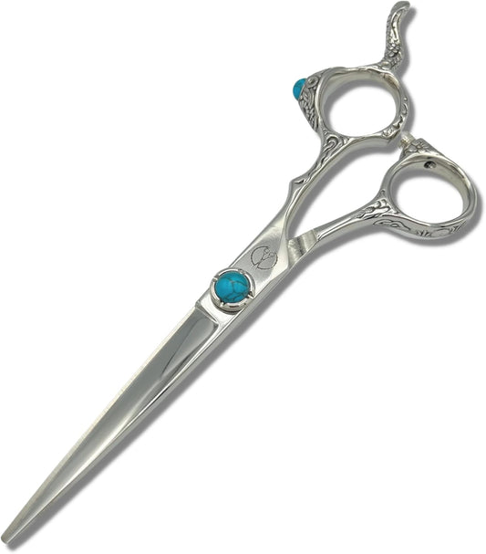 6" Hair Shears - VG-10 Japanese Steel - Professional Grade for Stylists and Barbers - Zen Scissors Line (Cutting)