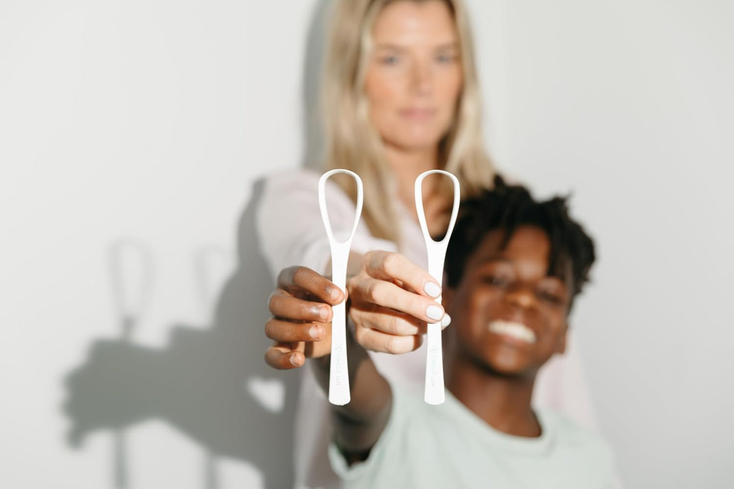 Ergonomic Tongue Scraper - Dentist-Developed Tongue Cleaner for Adults - Gentle Stylish Tongue Scrubber for Oral Care, Dental Hygiene - Large