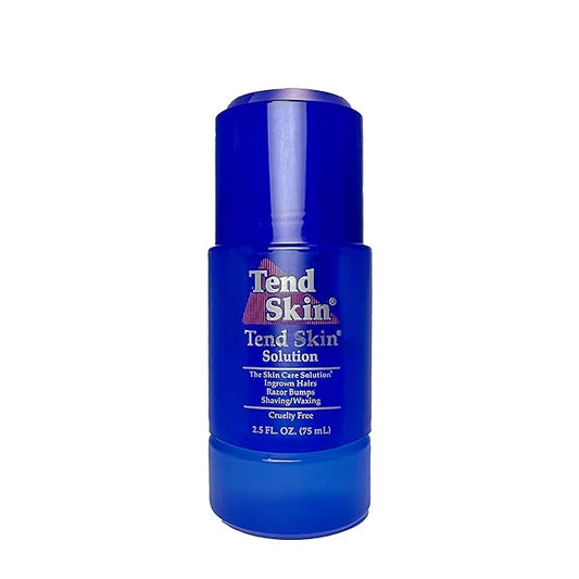 Tend Skin Razor Bump Solution Refillable Roll-On Solution For Unsightly Razor Bumps, Ingrown Hair And Razor Burns, Post Shaving and Waxing Toner for Men and Women, 2.5 Oz