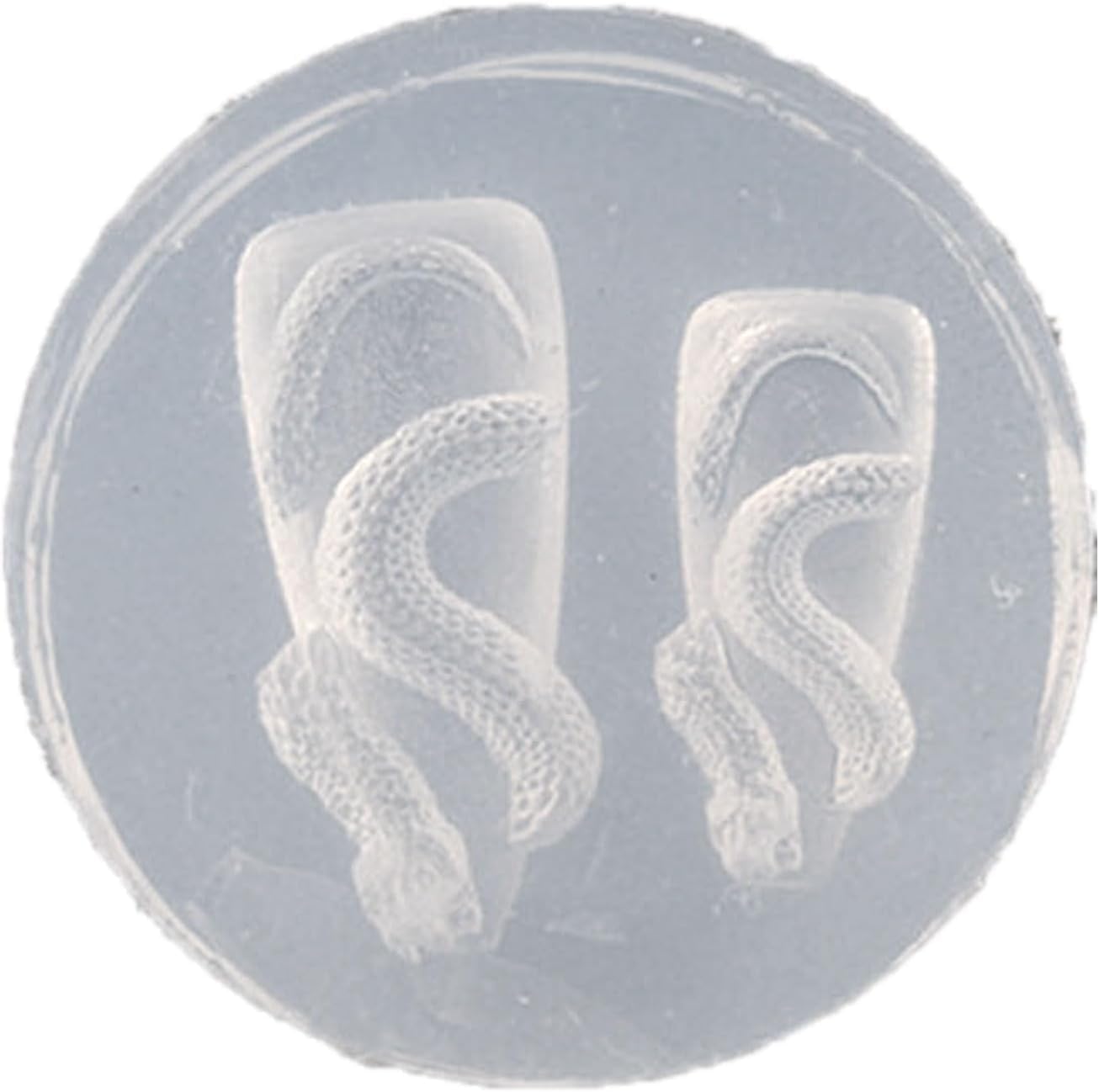 Dragon/Snake Silicone Nail Stamping Plates and Carving Molds,DIY Nail Art Tools for Manicure Pedicure,Reusable Stamping Molds, Hand/Foot Nail Care Accessories,3D Nail Design Art Kit