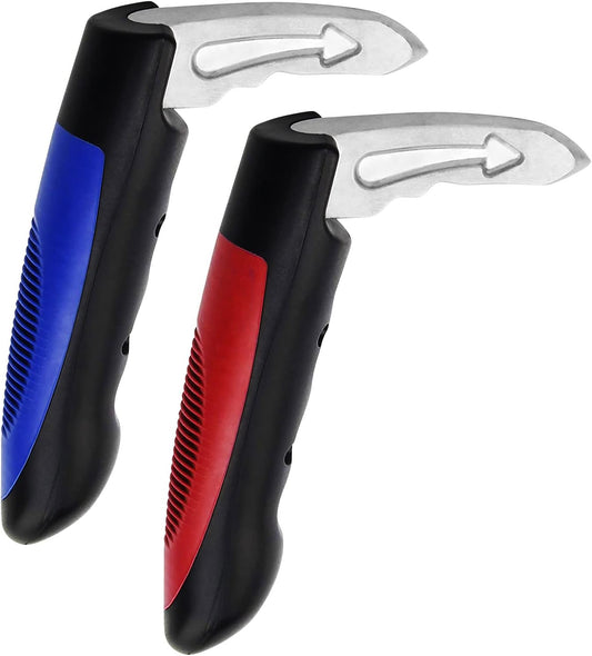2PACK Car Handle Assist for Elderly, Door Handles for Automotive, Multifunctional Car Handle Assist, Handicapped Elderly Assistant Support Bar RED & Blue