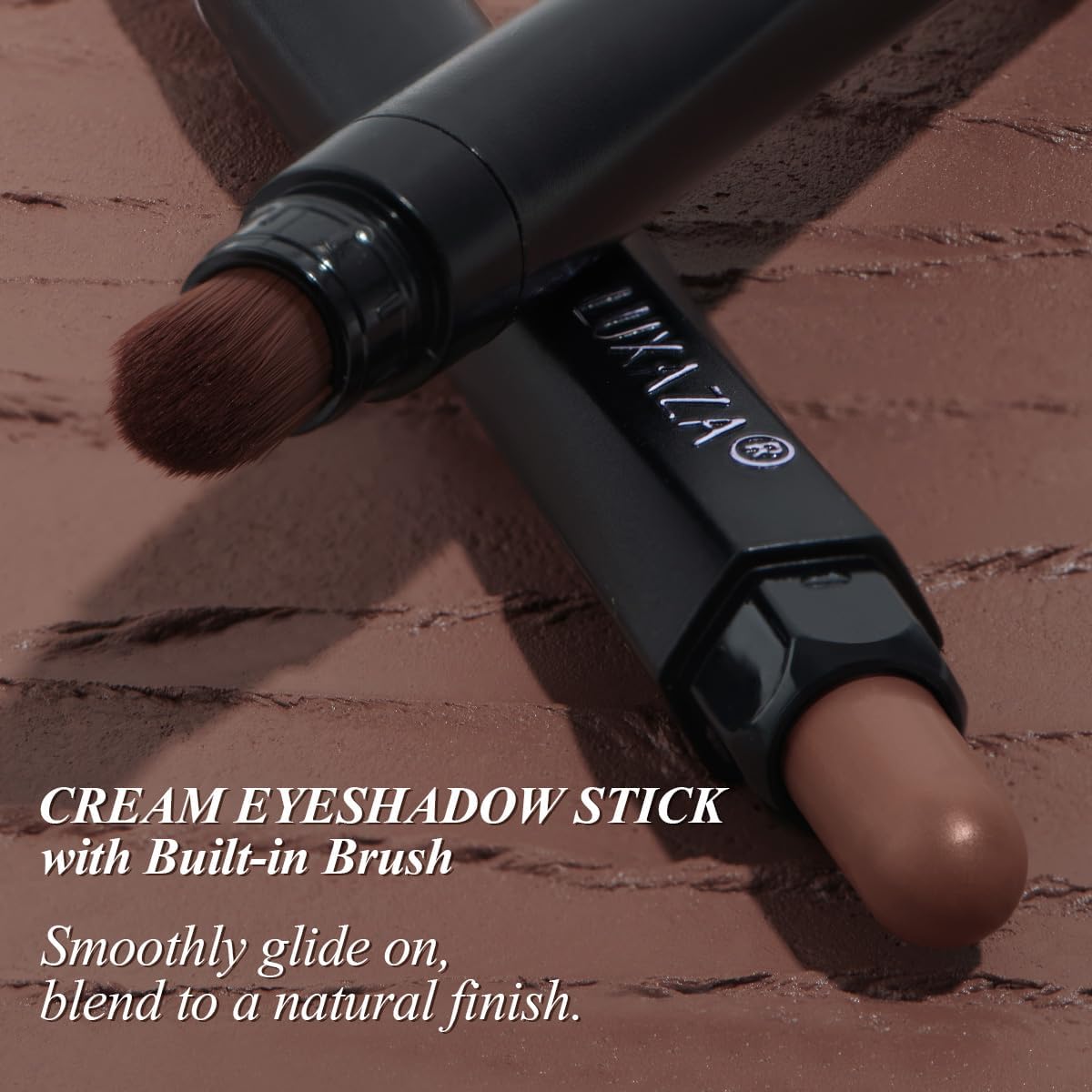 6PCS Neutral Eyeshadow Stick Makeup Set, Matte Cream Eye Shadow Eyeliner Brightener Pencil Crayon - B3 Iced Oat