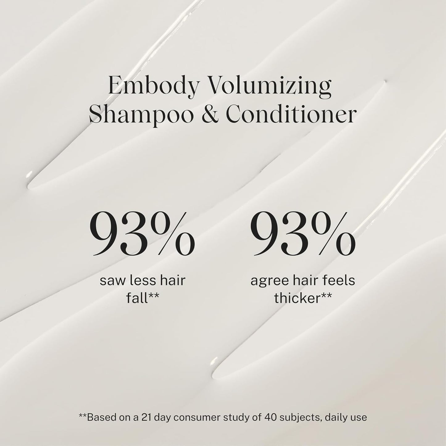 JVN Embody Volumizing Conditioner, Clean, Volume-Boosting Conditioner for All Hair Types, Adds Fullness and Restores Shine, Sulfate-Free, 10 Fluid Ounces