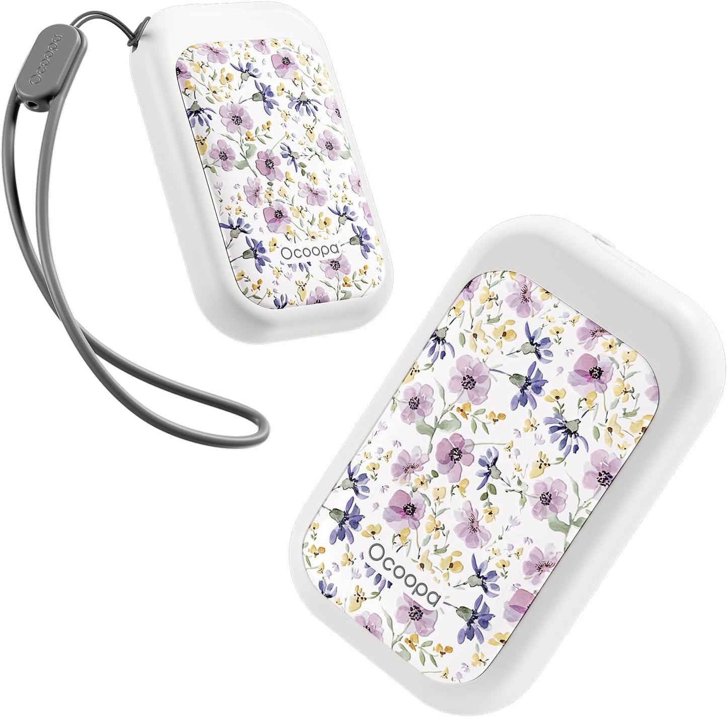 OCOOPA AI Magnetic Hand Warmers Rechargeable 2 Pack, 5000mAh Ultra-Thin Electric Glove Heater Handwarmer,UL Certified, Men Women Gifts for Christmas,Birthday,Winter Essentials,UT4 Young