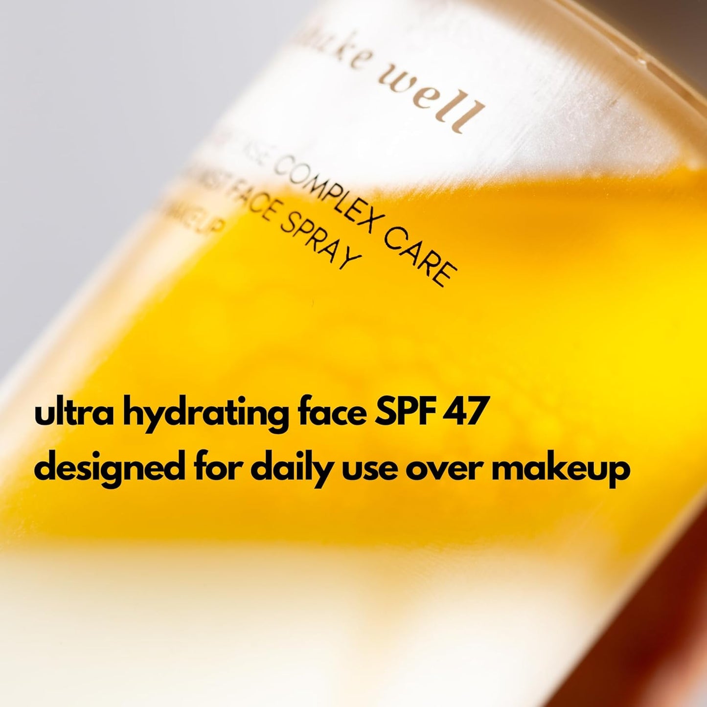 | PLUXOS 47 | SUNSCREEN + SKINCARE SPF 47 FACE MIST SPRAY (Vanilla) | SUN DEFENSE COMPLEX CARE | Apply Over Makeup, Broad Spectrum, Clear, Light, Vegan, Hydrate, Fight Acne, Anti-Aging, Cell Repair