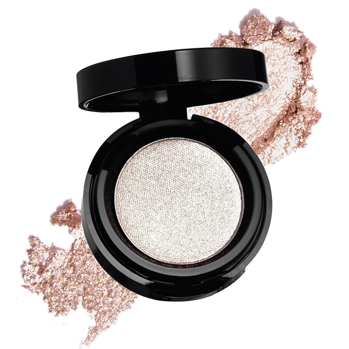 Eyeshadow for Sensitive Eyes, Eyeshadow with Long Durability, Allergy Certified, Fragrance-Free and Vegan Eye Make-Up, Hypoallergenic Make-Up (248 Silk)