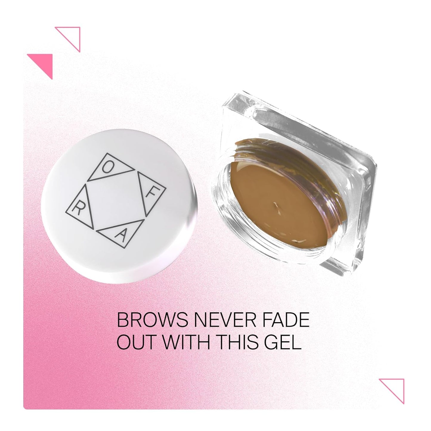 Ofra Eyebrow Gel - Golden Blonde - Semi-Permanent Brow Gel, and Waterproof Eyebrow Filler - 5g