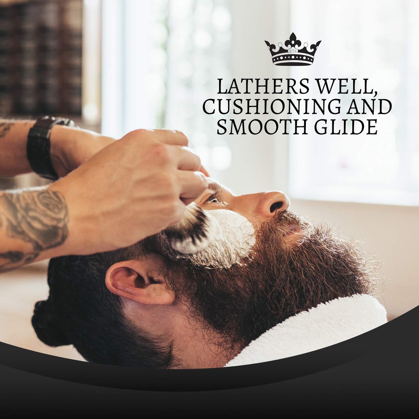 Shaving Soap For Men | Smooth Shave, Lathers Up Nicely, Long-Lasting Scent | Canadian Made by Skilled Artisan 114 g (4 oz) (Cognac and Cuban Cigars)