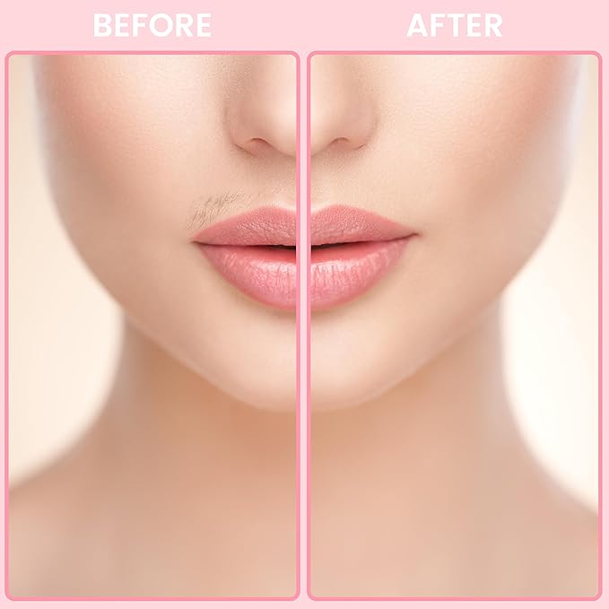 SweetLF Portable Electric Shaver for Women, IPX7 Waterproof, Painless, Rechargeable, Wet & Dry Shaving, Face & Chin & Upper Lip, Black