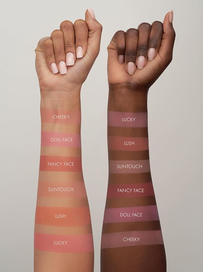 SWEED - Air Blush Cream | High Pigmented, Velvet Finish | Vegan, Cruelty-Free, Clean Beauty (Fancy Face, 1.4 oz | 40 g)